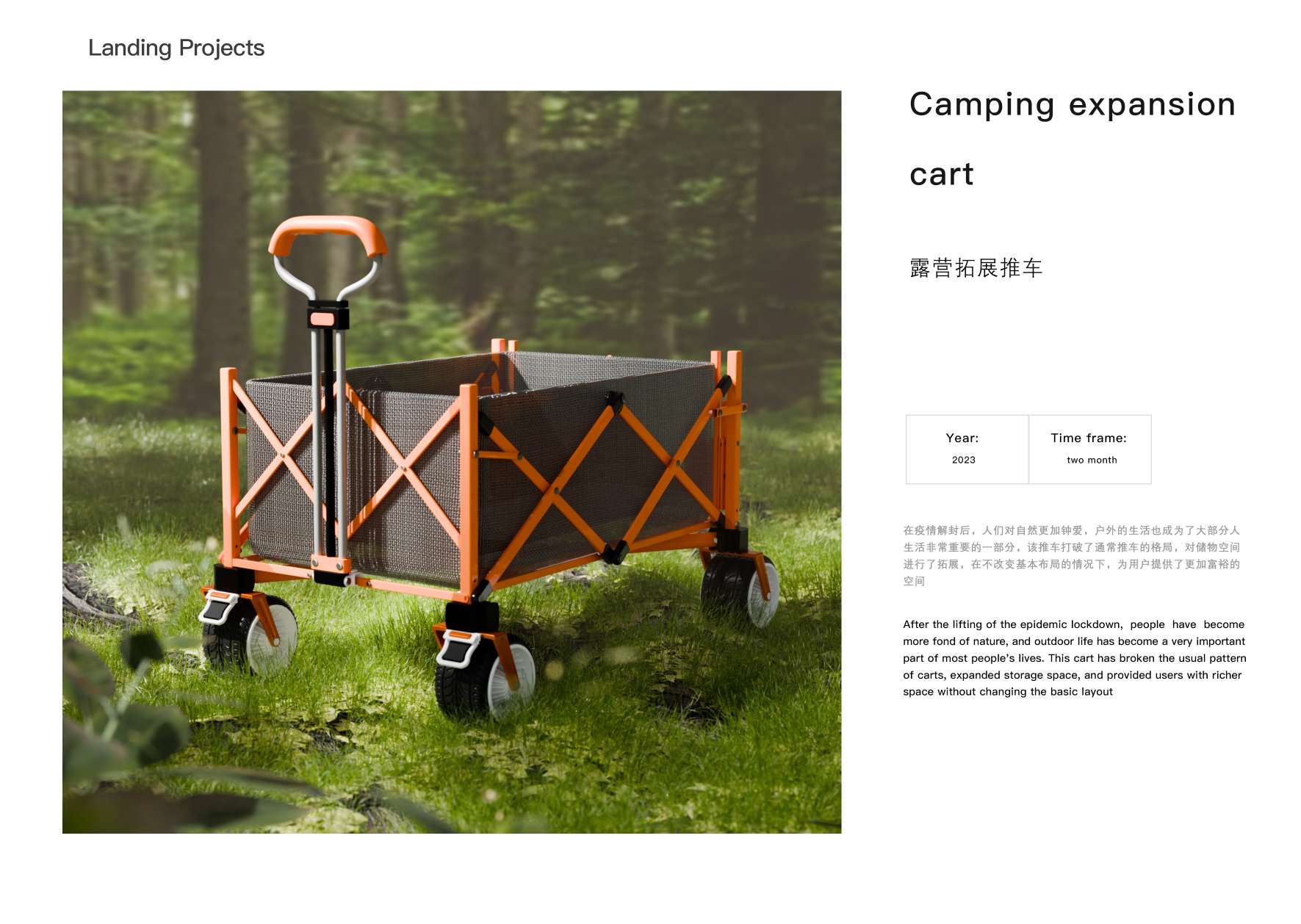 Camping Expansion Cart
